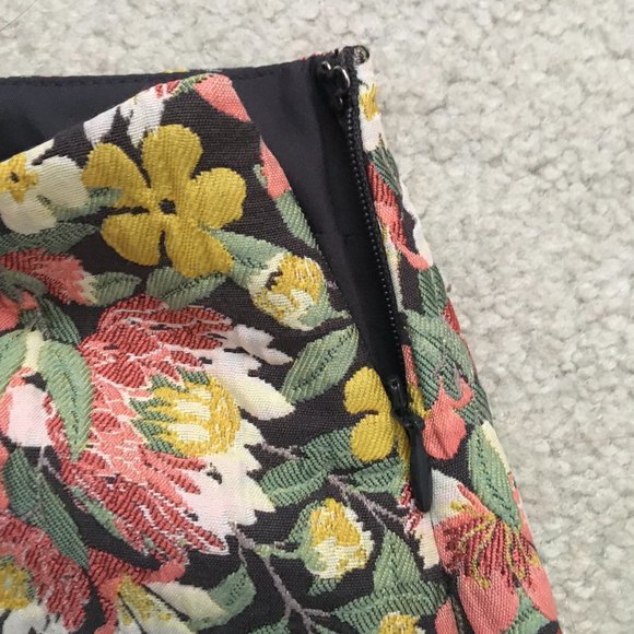 Loft Embroidered Floral Mini Skirt - Picture 4 of 6